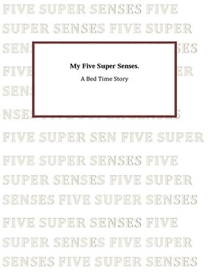 cover image of My Five Super Senses.
